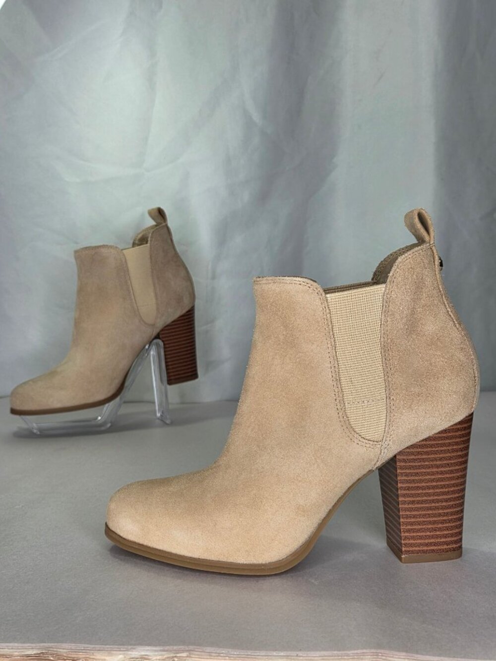 MICHAEL Michael Kors Evaline Almond Toe High Heel Booties